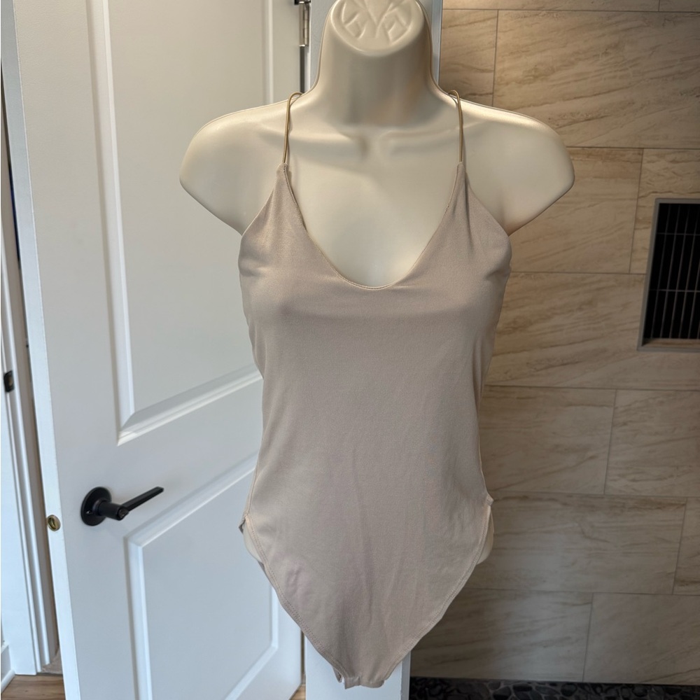 New Gaze Cream Bodysuit for Women